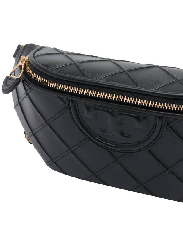 Fleming Soft Convertible Belt Bag Black - TORY BURCH - BALAAN 5