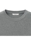 Luxe Cotton Basic Knit Top Grey - NOIRER - BALAAN 5