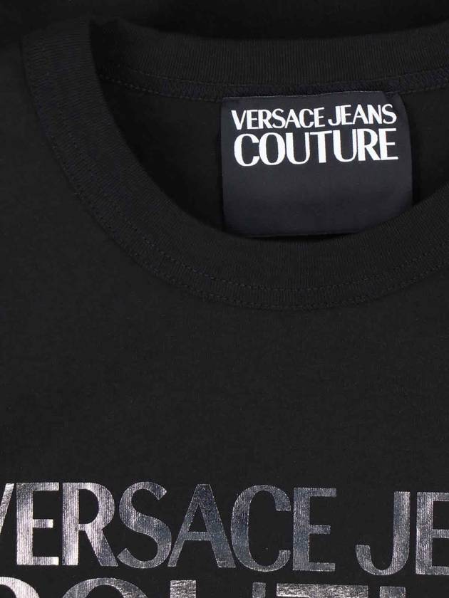 VERSACE JEANS COUTURE T-shirts and Polos Black - VERSACE - BALAAN 3