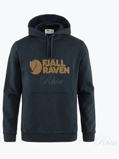 Men's Logo Hoodie Dark Navy - FJALL RAVEN - BALAAN 2