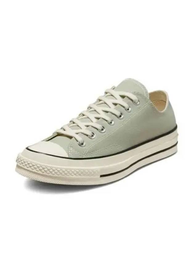 Chuck 70 Seasonal Color Low Top Sneakers Light Green - CONVERSE - BALAAN 2