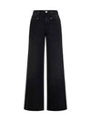 Denim Straight Pants PA0052FAB1H06I01BK Black - ISABEL MARANT - BALAAN 2