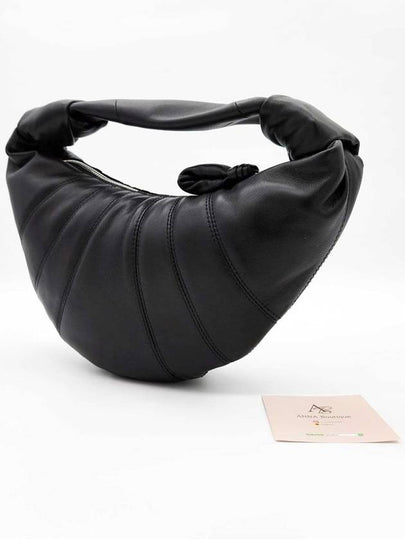 Mini Fortune Croissant Shoulder Bag Black - LEMAIRE - BALAAN 2