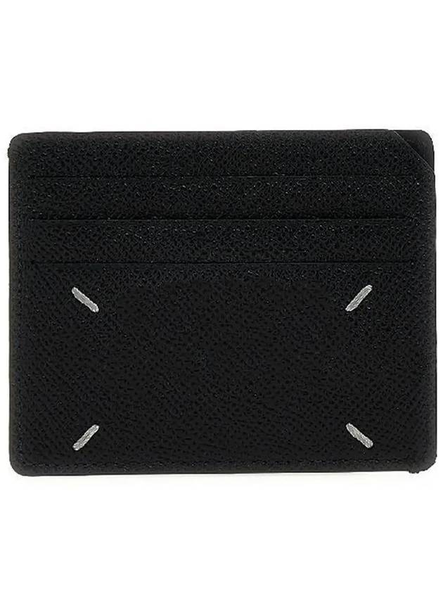 Stitch Small Card Wallet Black - MAISON MARGIELA - BALAAN 2