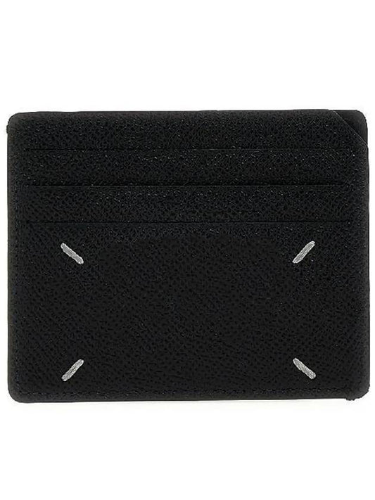 Stitch Small Card Wallet Black - MAISON MARGIELA - BALAAN 2