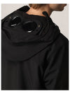 Men's Goggles Hooded Jacket Black - CP COMPANY - BALAAN 8