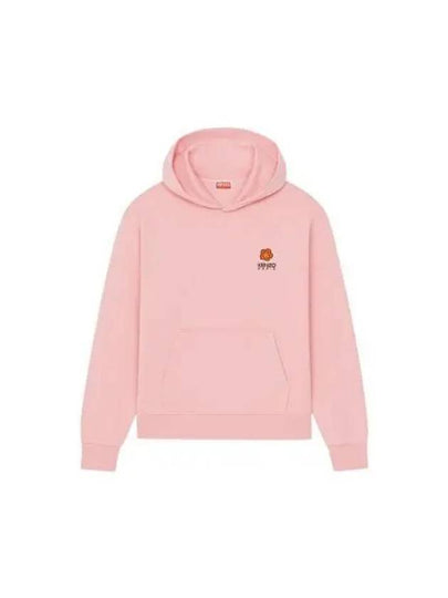 Boke Flower Crest Cotton Classic Hoodie Pink - KENZO - BALAAN 2