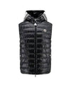 Clai Logo Patch Vest Navy - MONCLER - BALAAN 2