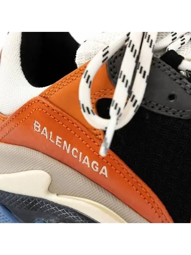 Men s Triple Low Top Sneakers Orange Blue 541640W09OE7581 - BALENCIAGA - BALAAN 2