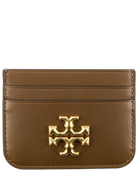 Eleanor Card Wallet Brown - TORY BURCH - BALAAN 2