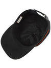 Original GG Web Supreme Canvas Baseball Ball Cap Black - GUCCI - BALAAN 5