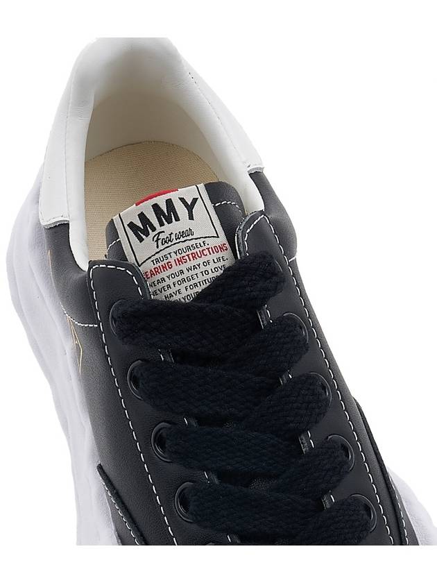 Blakey Logo OG Sole Low Top Sneakers Black - MAISON MIHARA YASUHIRO - BALAAN 9