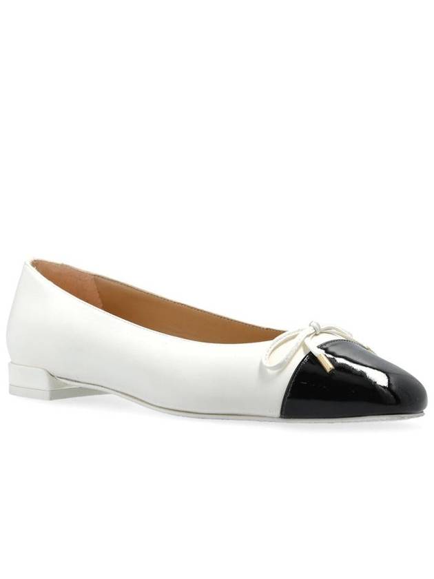 Stuart Weitzman Sleek Bow Flat Shoes - STUART WEITZMAN - BALAAN 4