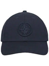 Wrap 6 Panel Ball Cap Navy - STONE ISLAND - BALAAN 4