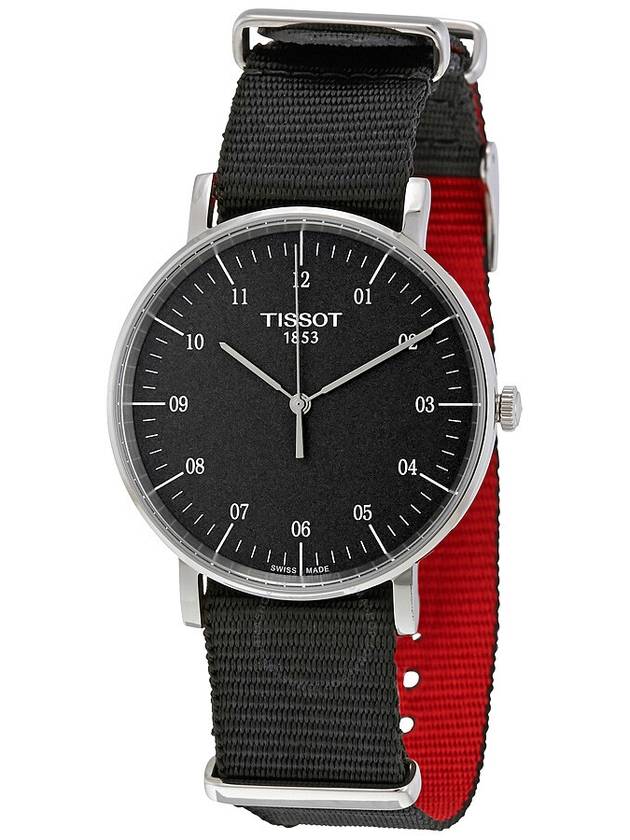 Tissot T-Classic Everytime Black Dial Men's Watch T1094101707700 - TISSOT - BALAAN 1