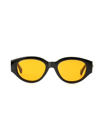 Dfox Original Glossy Black Orange Tint Lens - HYBITION - BALAAN 1