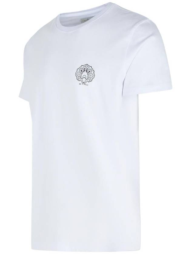 Etro White Cotton T-Shirt - ETRO - BALAAN 2