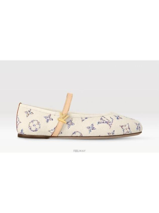 1ACSGB NEW Romi Flat Ballerina - LOUIS VUITTON - BALAAN 2