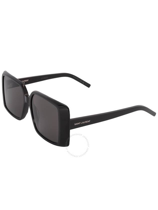 Saint Laurent Black Square Ladies Sunglasses SL 451 001 56 - SAINT LAURENT - BALAAN 3