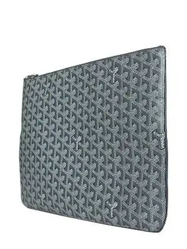 PVC gray color Sena MGM clutch bag - GOYARD - BALAAN 2