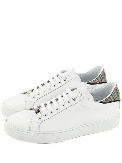 Beck Stripe Tab Low Top Sneakers White - PAUL SMITH - BALAAN 2