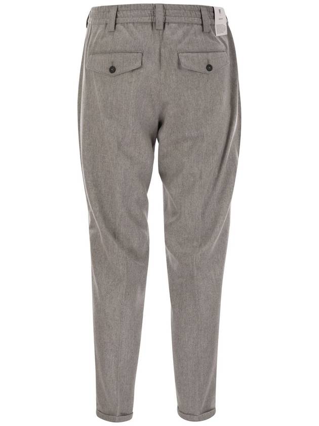 THE REBEL - Wool and cashmere trousers - PT TORINO - BALAAN 2