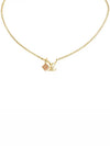 Loulougram Necklace Gold - LOUIS VUITTON - BALAAN 3