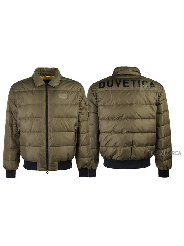 Men's Bocchetto Logo Padding Brown - DUVETICA - BALAAN 2