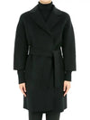 Women s Arona Virgin Wool Coat Black 2429016111600 013 - MAX MARA - BALAAN 2