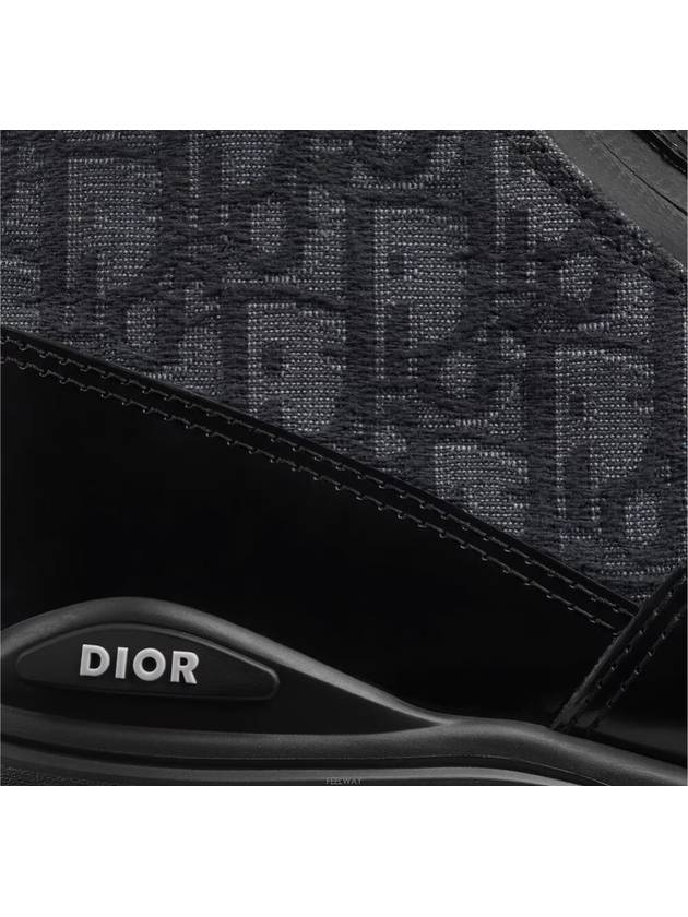 Combat Oblique Ankle Boots Black - DIOR - BALAAN 5