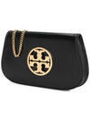 Reva Leather Cross Bag Black - TORY BURCH - BALAAN 3