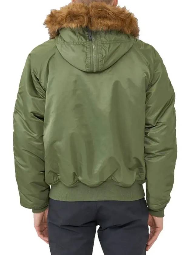 Alpha N 2B Short Waist Parka MJN30000C1 SAGE - ALPHA INDUSTRIES - BALAAN 3