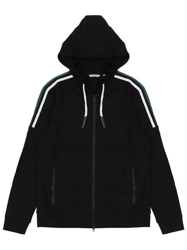 Morato Small Printing Black Hooded Zip-up JP165 - IKALOOOK - BALAAN 1