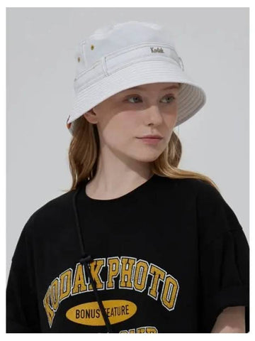 KODAK Apparel Nylon Bucket Hat IVORY - KODO - BALAAN 1