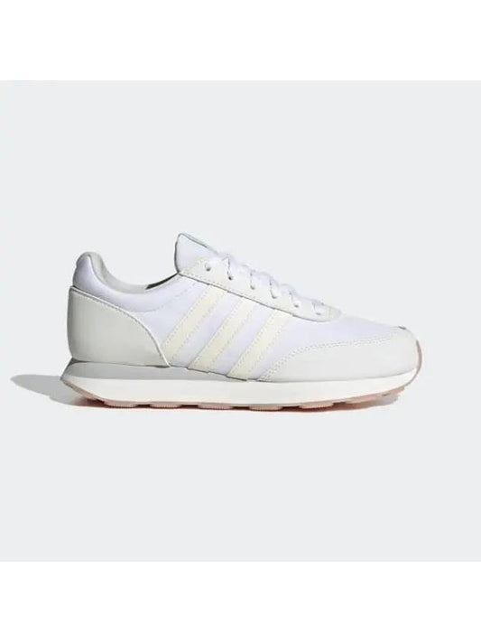 Run 60s 3.0 Lifestyle Running Low Top Sneakers White - ADIDAS - BALAAN 1