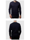 Lens Wappen Light Fleece Sweatshirt Navy - CP COMPANY - BALAAN 5