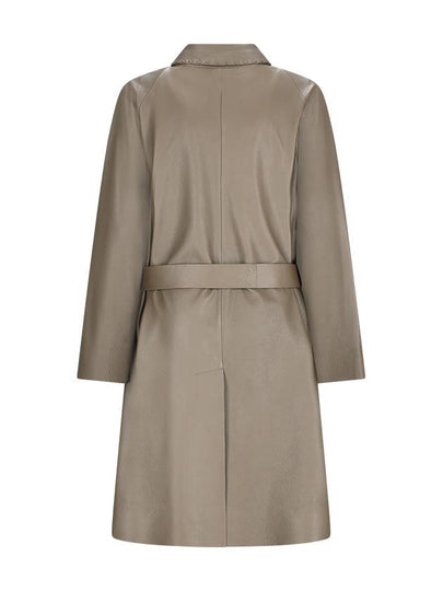 LEATHER OVERCOAT - FENDI - BALAAN 2