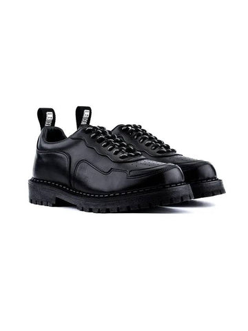 A01 Heisenberg 7 Hole Ugly Derby Shoes Vanta Black - BSQT - BALAAN 1