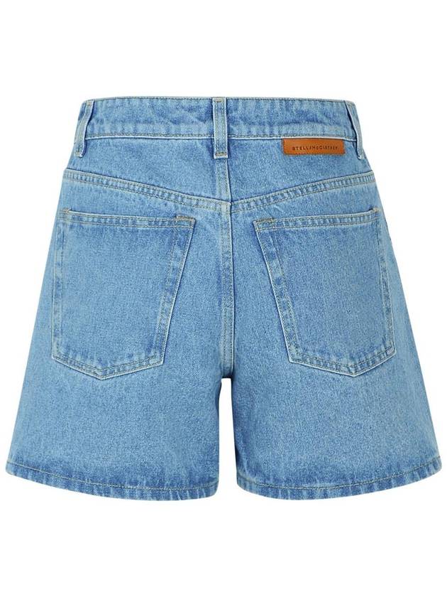 Stella McCartney Light Blue Denim Shorts - STELLA MCCARTNEY - BALAAN 3