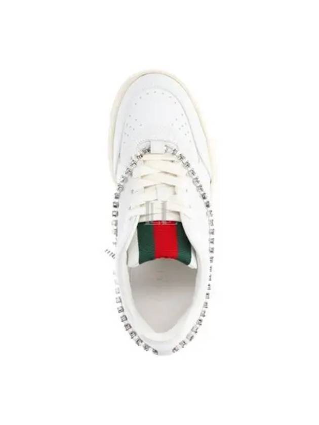 Women's Reweb Low Top Sneakers White - GUCCI - BALAAN 2