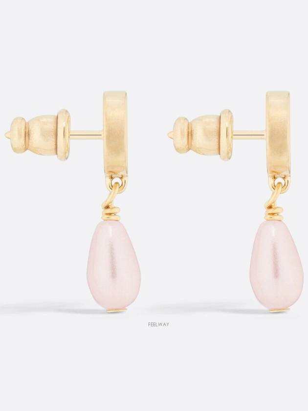 E3550WOMRS D88P Petit CD Earrings - DIOR - BALAAN 4