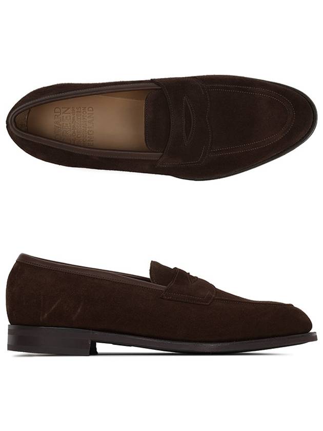 Mink Piccadally Suede Flat Loafers E PICCADILLY 184 - EDWARD GREEN - BALAAN 1