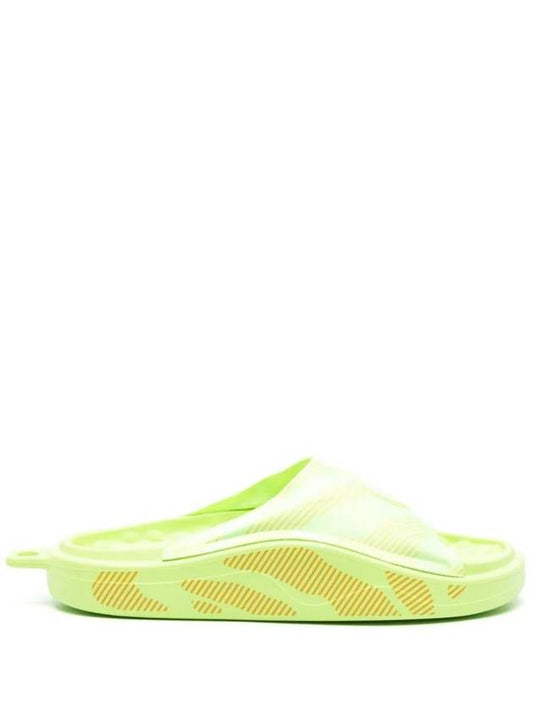 Stella Mccartney Clip Ring Slippers Signal Green - ADIDAS - BALAAN 1