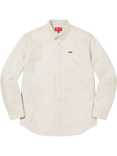 Small Box Long Sleeve Shirt Natural - SUPREME - BALAAN 1