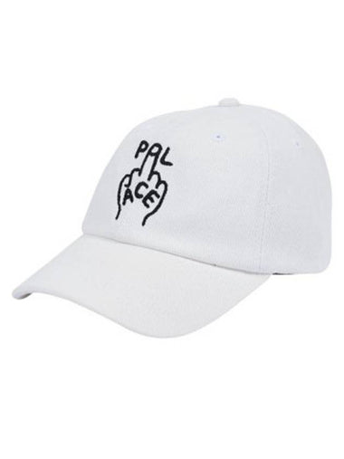 FINGER UP 6 PANEL HAT WHITE FINGER UP 6 PANEL HAT - PALACE - BALAAN 1