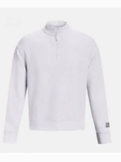 Summit Knit Half Zip Sweatshirt White - UNDER ARMOUR - BALAAN 2