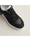 Bouncing Leather Low Top Sneakers Black - HERMES - BALAAN 6