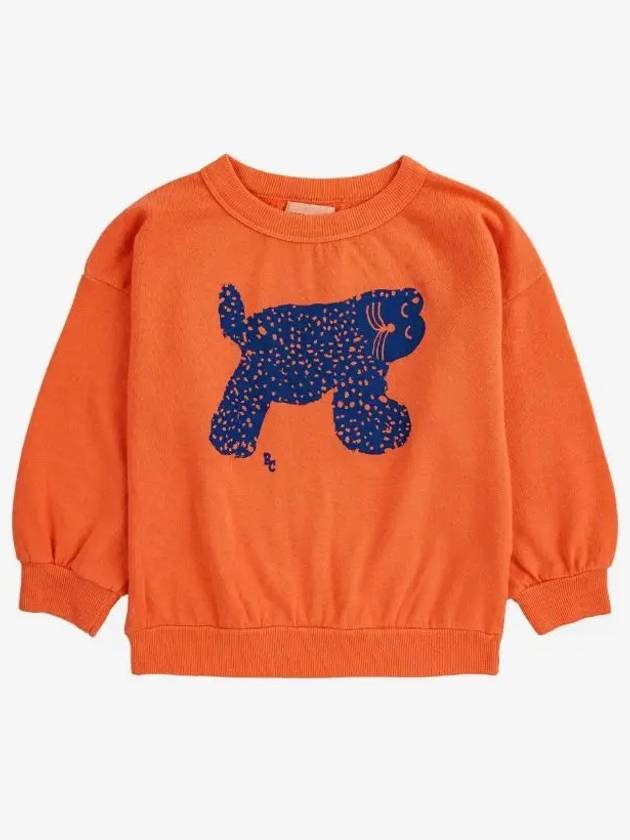 Big Cat Sweatshirt 124AC041 Italian Kids - BOBO CHOSES - BALAAN 2