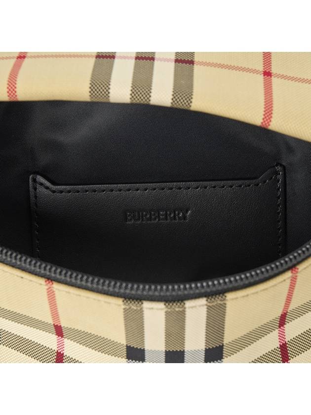 Vintage Check Motif Belt Bag Beige - BURBERRY - BALAAN 8