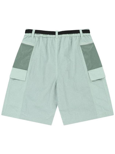 OG nylon mix belted shorts light khaki - OFFGRID - BALAAN 2